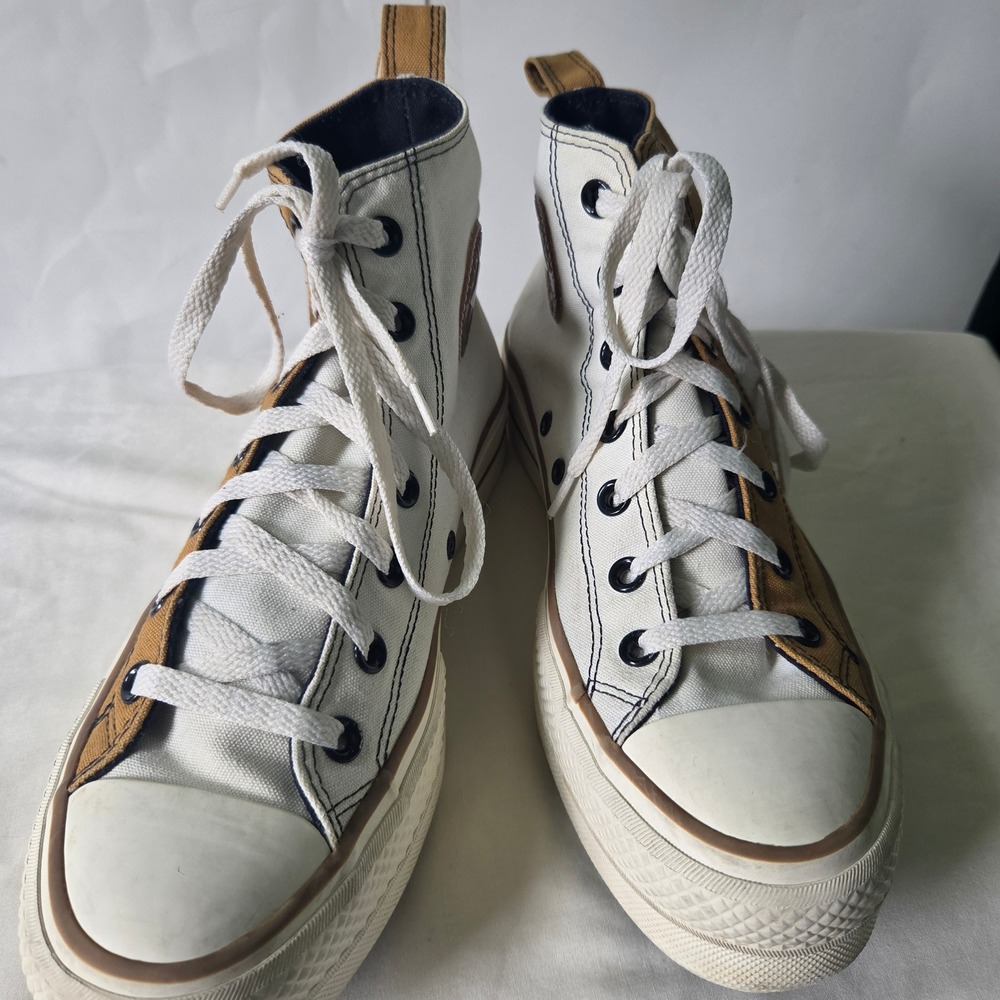 Converse Chuck Taylor All Star Lift High Top‎ Platform White Yellow 570920C 8.5W